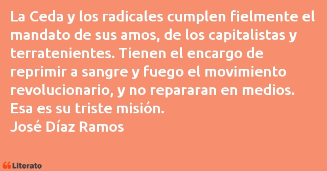 Frases de José Díaz Ramos