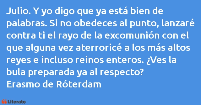 Frases de Erasmo De Rotterdam