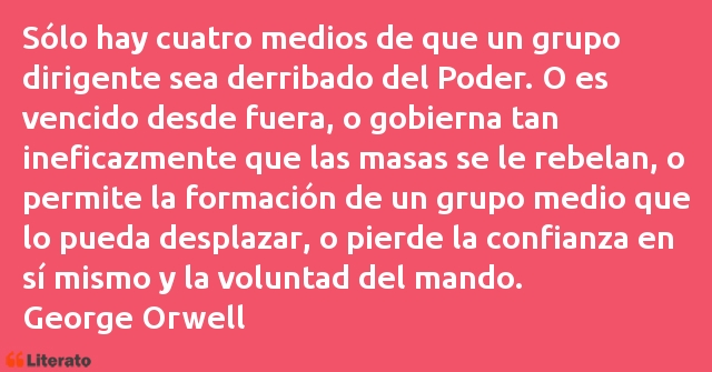 Frases de George Orwell