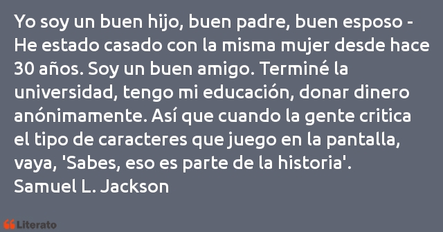 Frases de Samuel L. Jackson