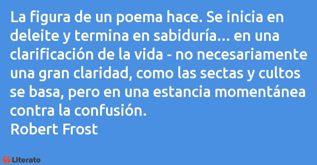 Frases de Robert Frost