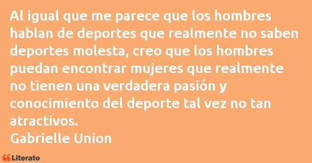 Frases de Gabrielle Union