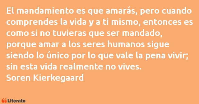 Frases de Soren Kierkegaard