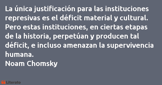 Frases de Noam Chomsky