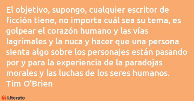 Frases de Tim O'Brien