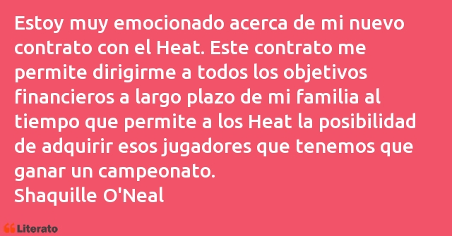 Frases de Shaquille O'Neal