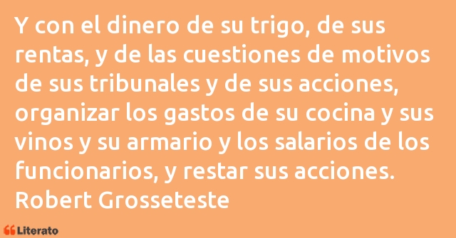 Frases de Robert Grosseteste