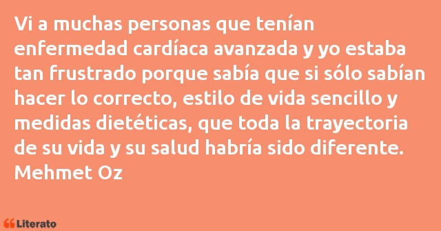 Frases de Mehmet Oz