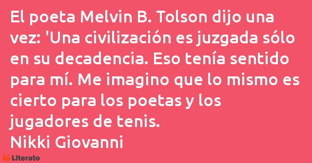 Frases de Nikki Giovanni