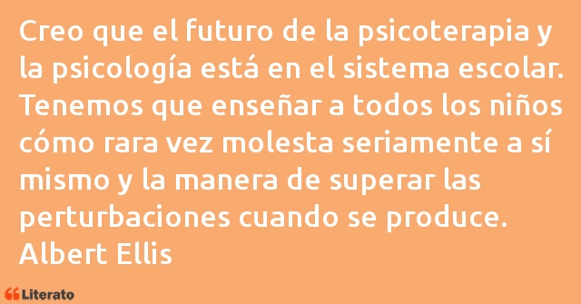 Frases de Albert Ellis