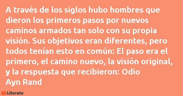 Frases de Ayn Rand