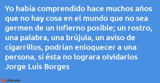 Frases de Jorge Luis Borges