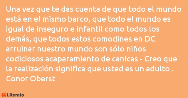 Frases de Conor Oberst