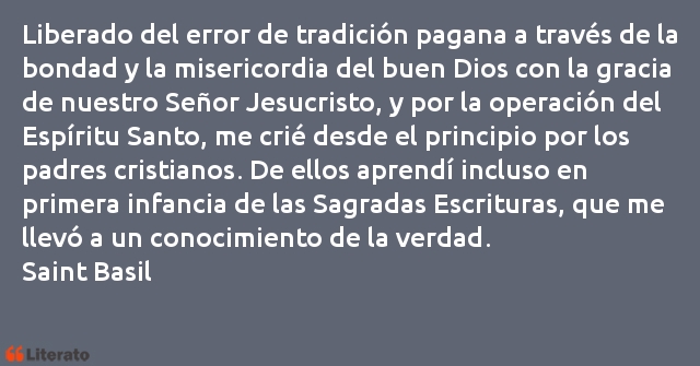 Frases de Saint Basil