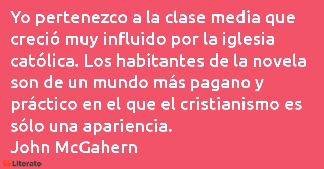 Frases de John McGahern