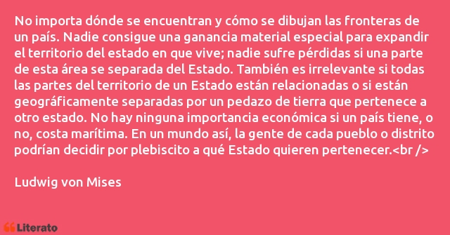 Frases de Ludwig von Mises