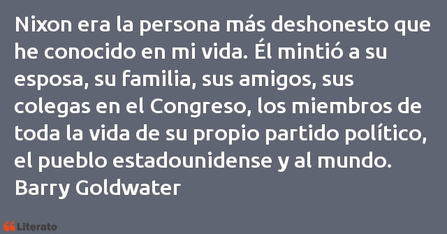Frases de Barry Goldwater