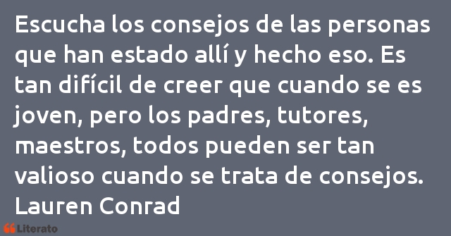 Frases de Lauren Conrad