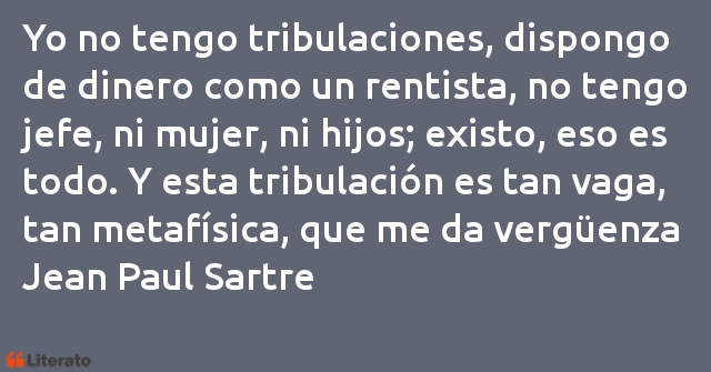 Frases de Jean Paul Sartre