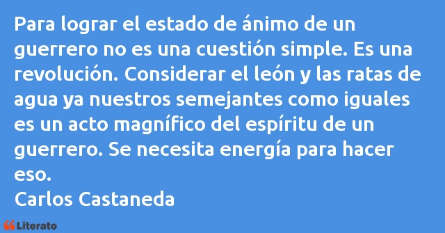 Frases de Carlos Castaneda