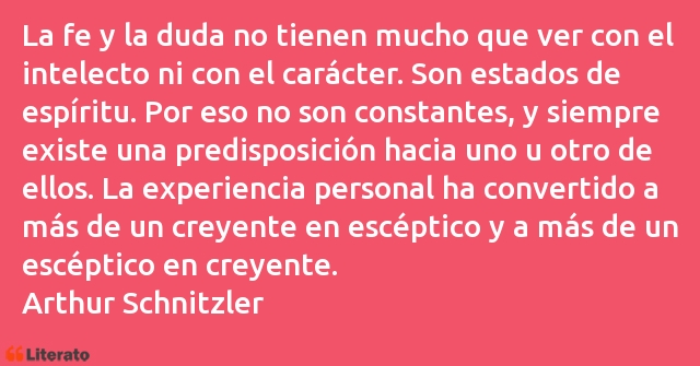 Frases de Arthur Schnitzler