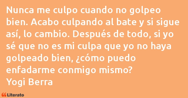 Frases de Yogi Berra