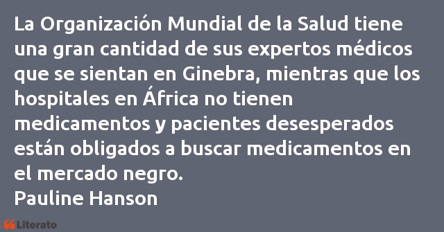 Frases de Pauline Hanson