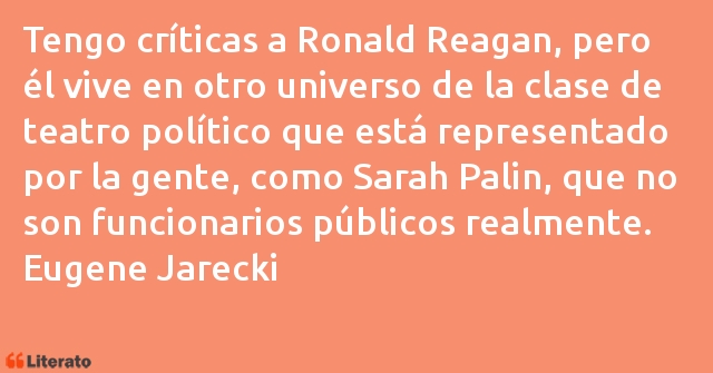 Frases de Eugene Jarecki