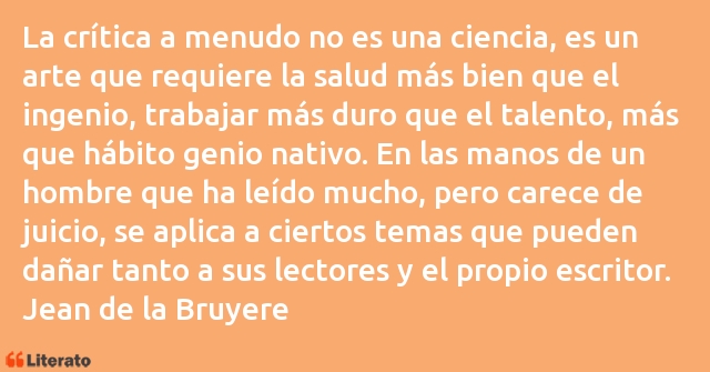 Frases de Jean de la Bruyere