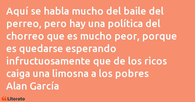 Frases de Alan García