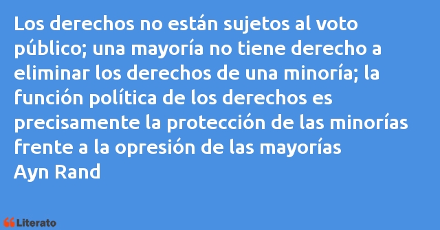 Frases de Ayn Rand