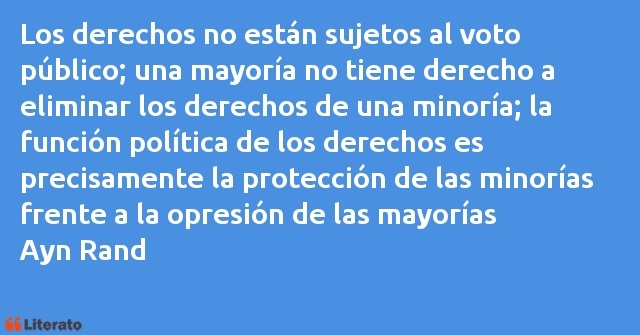 Frases de Ayn Rand