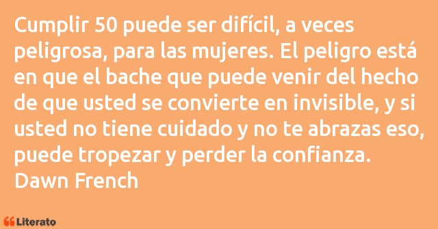 Frases de Dawn French