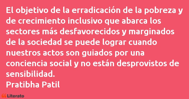 Frases de Pratibha Patil