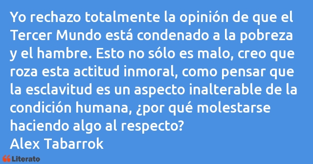 Frases de Alex Tabarrok