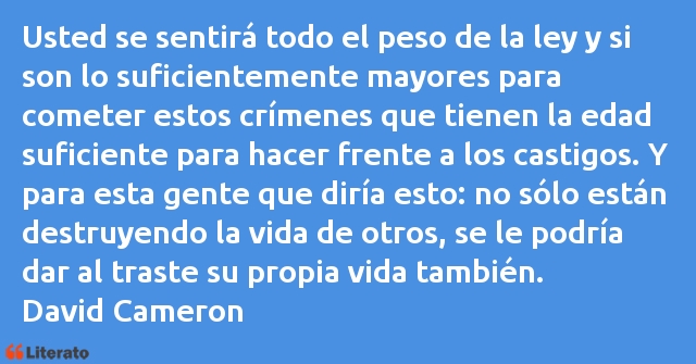 Frases de David Cameron