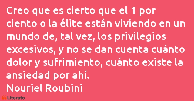 Frases de Nouriel Roubini