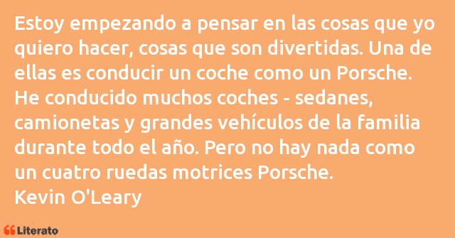 Frases de Kevin O'Leary