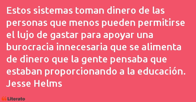 Frases de Jesse Helms