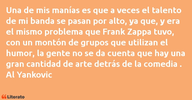 Frases de Al Yankovic