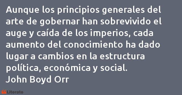 Frases de John Boyd Orr