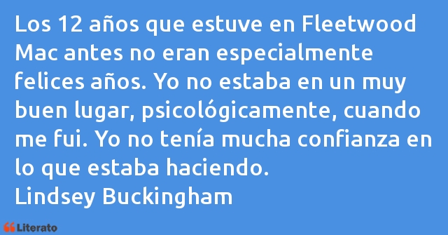 Frases de Lindsey Buckingham