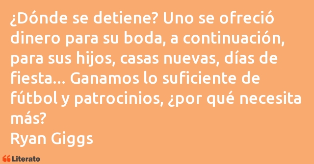 Frases de Ryan Giggs