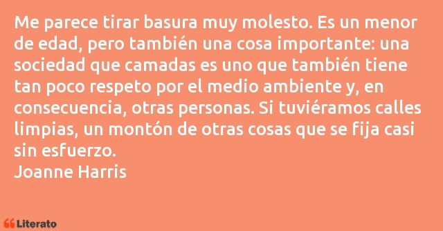 Frases de Joanne Harris