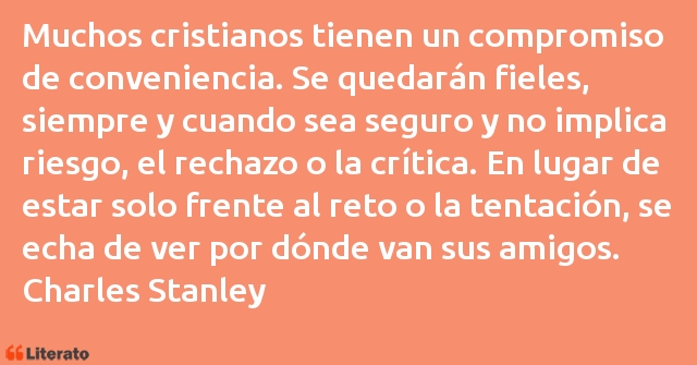 Frases de Charles Stanley