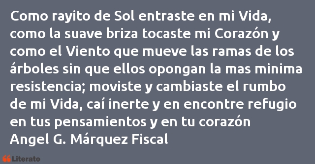 Frases de Angel G. Márquez Fiscal