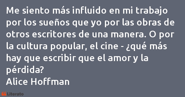 Frases de Alice Hoffman