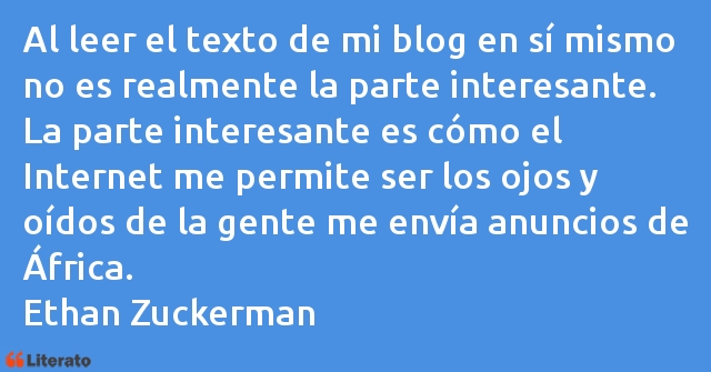 Frases de Ethan Zuckerman