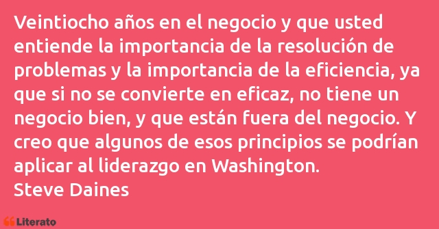 Frases de Steve Daines