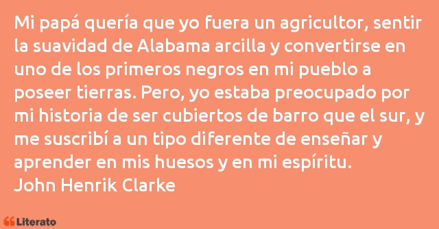 Frases de John Henrik Clarke